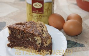 Bizcocho Marmolado Relleno De Cacao
