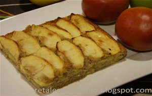 Bizcocho Relleno De Manzana
