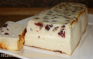 Pastel De Queso Con Arándanos
