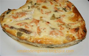 Pastel De Pescado Y Verduritas
