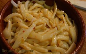 Calamares Al Ajillo, Tipo Gulas

