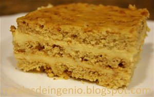 Tarta De Mantecados Con Crema (receta De Aprovechamiento)
