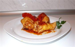 Pollo Al Chilindrón.
