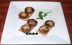 Champiñones Rellenos.
