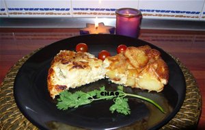 Bizcocho De Bacalao Con Patatas.
