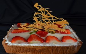 Mousse De Champagne Y Fresas
