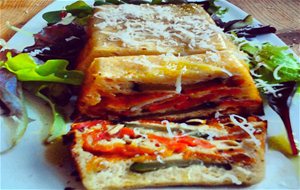 Pastel De Verduras Y Parmesano.
