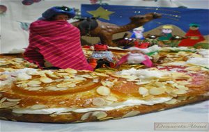 Roscón De Reyes Relleno De Nata Y Trufa
