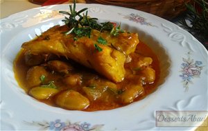 Potaje De Pastores En El Pirineo {fabes Con Bacalao A La Esencia De Romero}
