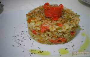 Pastel De Arroz Con Ahumados
