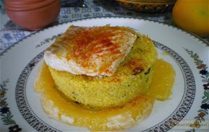 Ensalada Templada De Cuscús De Naranja Con Bacalao
