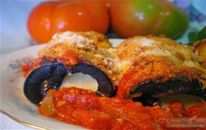 Canelones De Berenjenas Con Queso
