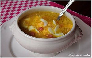 Sopa De Jamón York Y Patata
