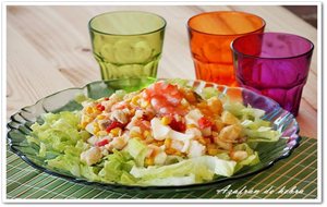 Ensalada De Rape Y Langostinos
