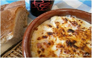 Coliflor Con Bechamel Gratinada
