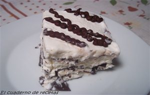 Tarta Helada Tipo Comtessa.
