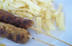 Kofta, Kefta, Kufta, Keftes.....o Pinchos De Carne Molida
