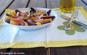 Ensalada Con Remolacha.
