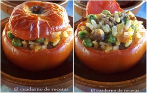 Tomates Rellenos......y Un Pimiento.
