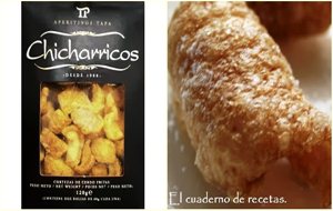 Galletones De Hojaldre Y Chicharrones.
