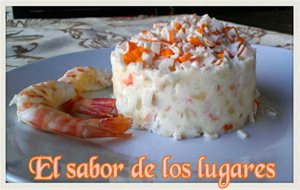 Ensaladilla De Gambas.
