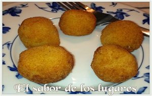 Croquetas De Calabaza Y Queso.
