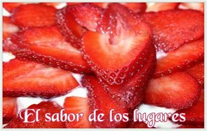 Tarta De Fresas Y Nata.
