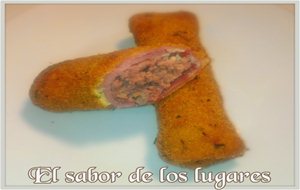 Flamenquín De York Y Carne Picada.
