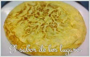 Tortilla De Patatas Light.
