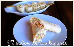 Wraps De Cangrejo.
