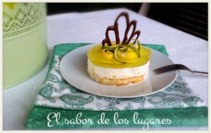 Mousse De Cítricos Con Gelatina De Gin Tonic.
