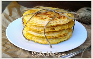 Tortilla De Bacalao Y Calabacín.
