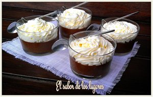 Mousse De Chocolate Y Nata (thermomix).
