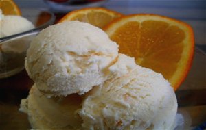 Helado De Naranja ( Receta Con Y Sin Maquina Heladera)
