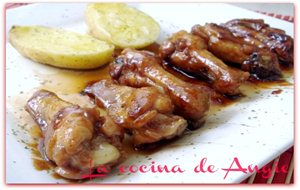 Alitas De Pollo Caramelizadas
