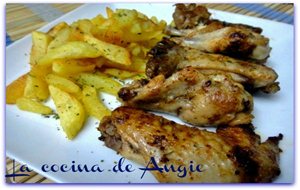 Alitas De Pollo En Salsa De Soja
