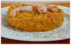 Arroz Basmati Con Langostinos Al Curry
