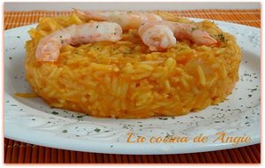 Arroz Basmati Con Langostinos Al Curry
