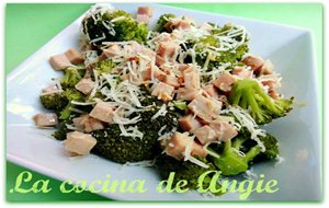 Brócoli Al Vapor Con Jamón
