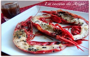 Carabineros Con Té Negro, Jengibre Y Vainilla
