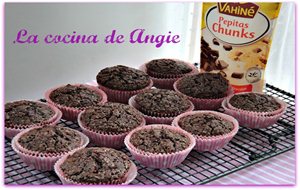 Chocolate Chunk Muffins "vahiné"
