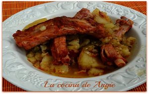 Costillas Con Patatas
