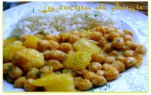 Curry De Garbanzos
