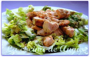 Ensalada Templada De Salmón
