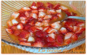 Fresas Con Zumo De Naranja
