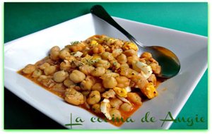 Garbanzos Con Caballa
