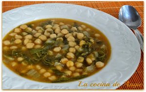 Garbanzos Con Acelgas
