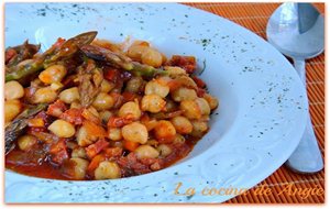 Garbanzos Con Verduras Y Chorizo
