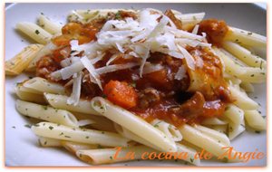 Macarrones Con Salsa Ragú
