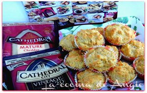 Muffins De Beicon Y Queso "cathedral City"
